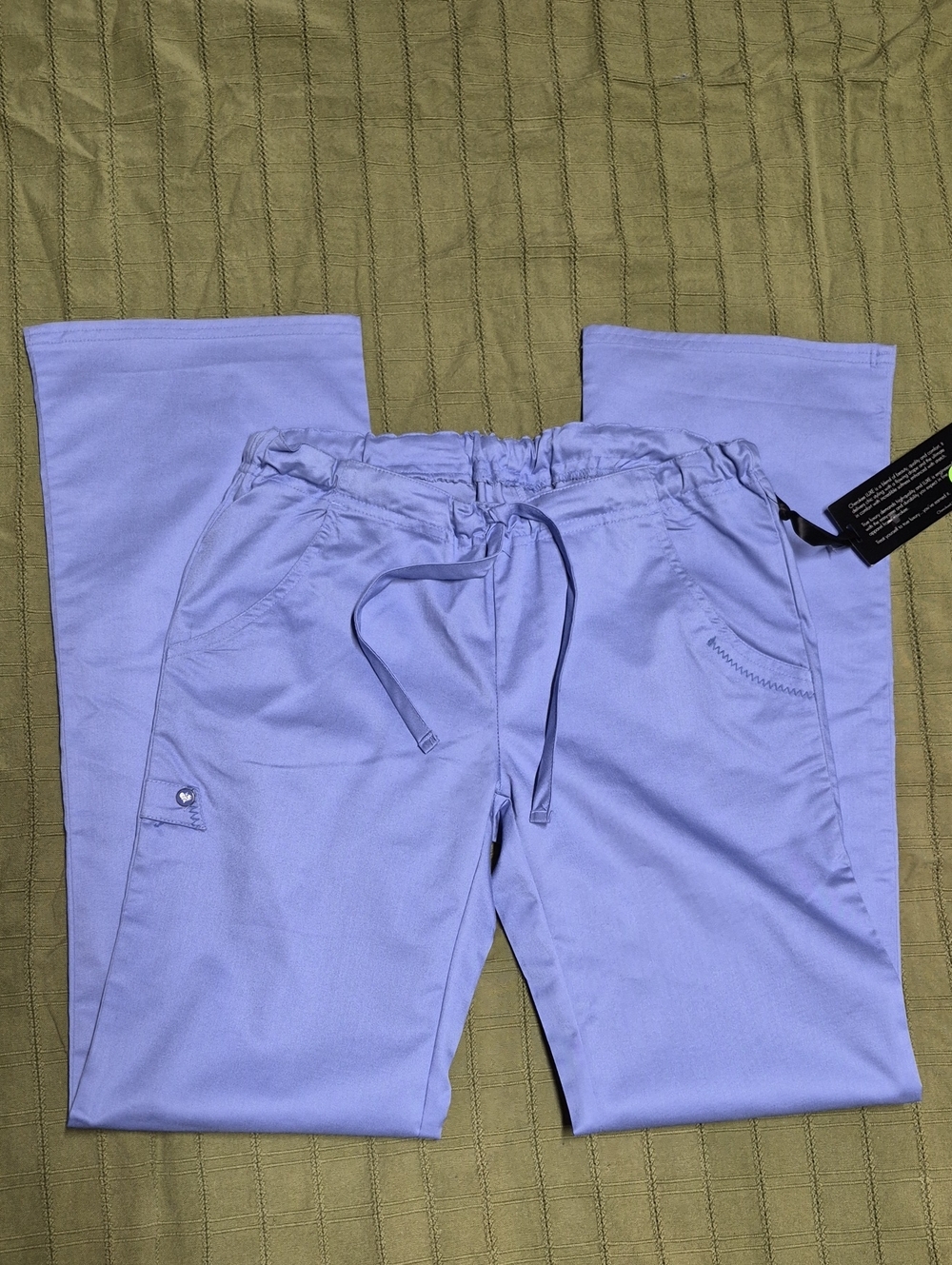 Womens Cherokee LuXE Blue Scrub Pants- XxS. NWT